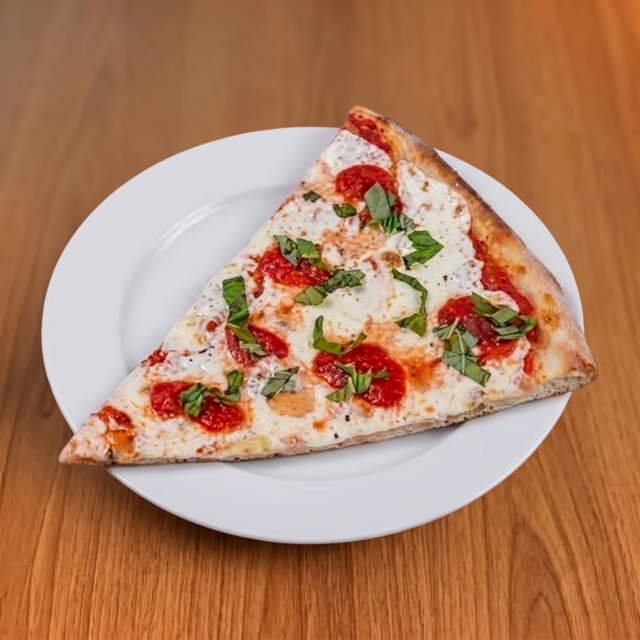 Margherita Fresh Mozzarella & Basil Pizza.