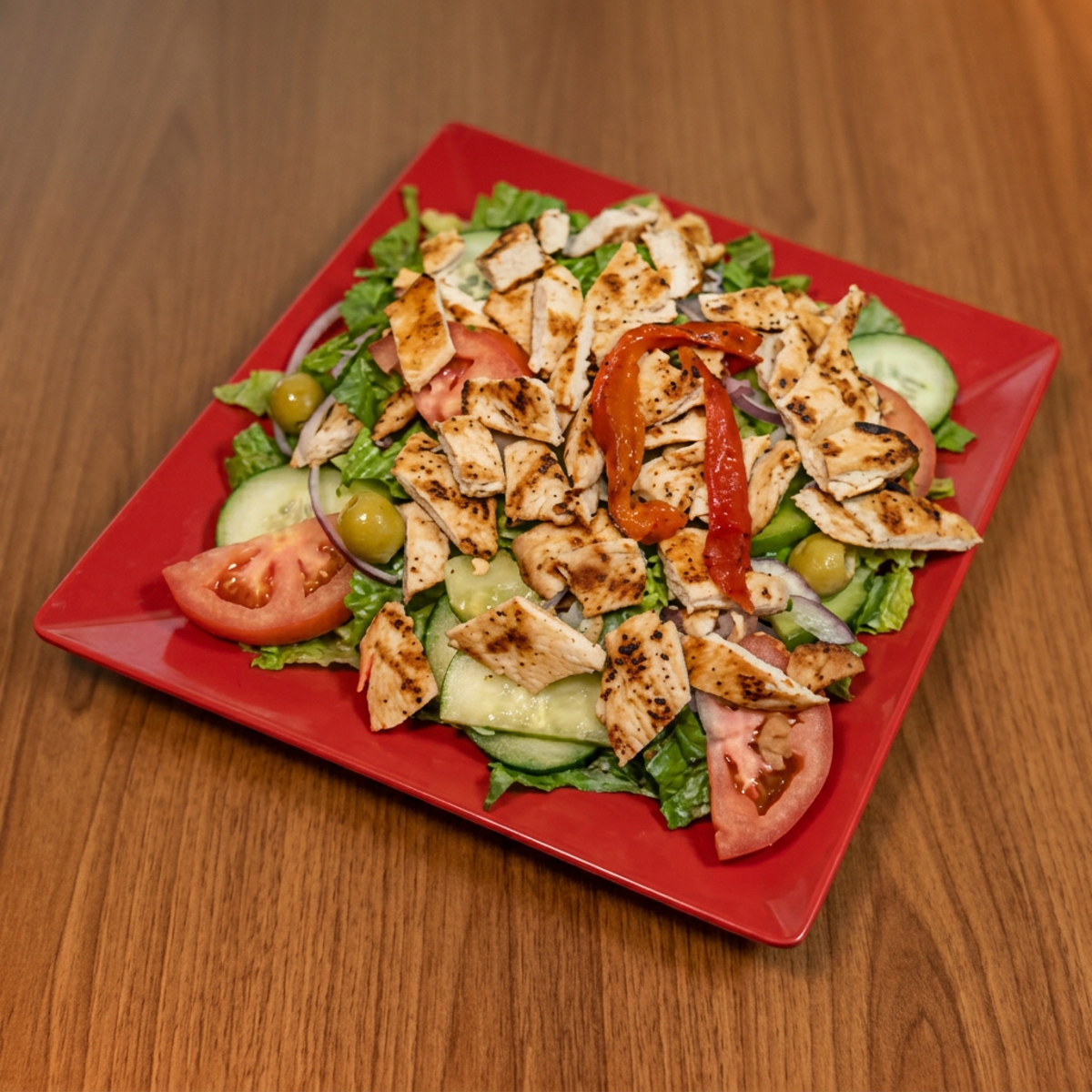 Grilled Chicken Caesar Salad