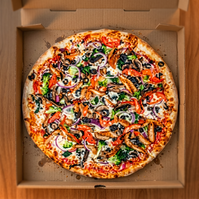 Vegetable Pizza.
